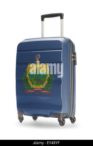 Koffer lackiert in uns Staatsflagge - Vermont Stockfoto