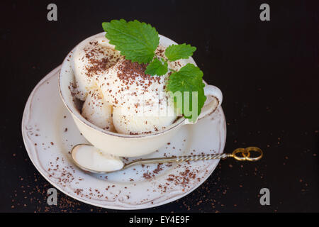 Vanille-Eis Stockfoto