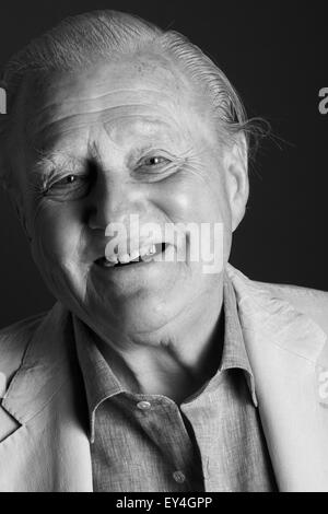 John Julius Norwich am literarischen Oldie Mittagessen 21.07.15 Stockfoto