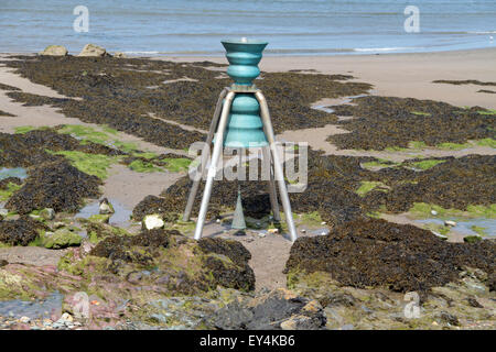 St Patricks Zeit und Gezeiten bell Cemaes Anglesey North Wales Stockfoto