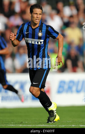 Bruneck, Italien. 15. Juli 2015. Hernanes (Inter) Fußball: Vorsaison Freundschaftsspiel zwischen Inter Mailand 4-2 Carpi FC in Bruneck, Italien. © Maurizio Borsari/AFLO/Alamy Live-Nachrichten Stockfoto