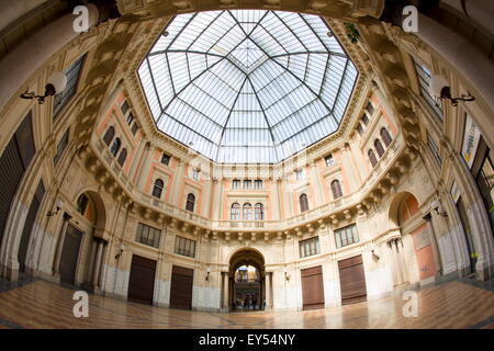 Galleria Geometrica, cod.pav13. Salone Mercato (Piazza del Lino), Pavia, Provinz Pavia, Region Lombardei, Italien, Stockfoto