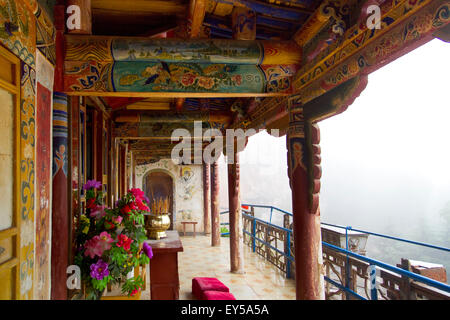 Mati Tempel in der Provinz Gansu, China Stockfoto