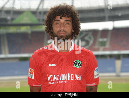 Deutsche Fußball Bundesliga 2015/16 - Fototermin von Hannover 96 am 13. Juli 2015 in Hannover: Felipe Stockfoto