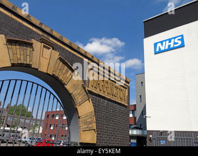 Bad St, Warrington Hospitals NHS Trust, Cheshire, England, Vereinigtes Königreich Stockfoto