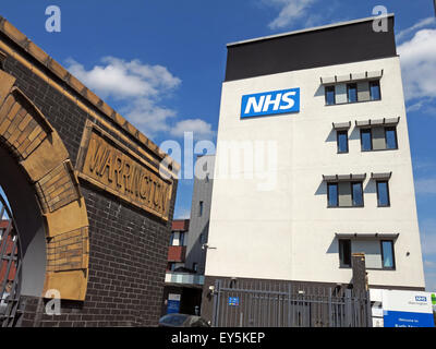 Bad St, Warrington Hospitals NHS Trust, Cheshire, England, Vereinigtes Königreich Stockfoto