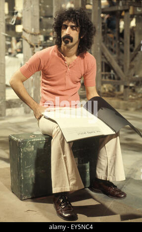 FRANK ZAPPA (1940 – 1993) US-Rock-Musiker im Jahre 1967 Stockfoto