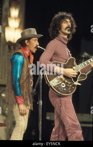 FRANK ZAPPA (1940 – 1993) US-Rock-Musiker im Jahre 1967 Stockfoto