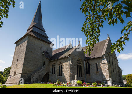 St. Marien Kirche, Kington, Herefordshire, England, Vereinigtes Königreich Stockfoto