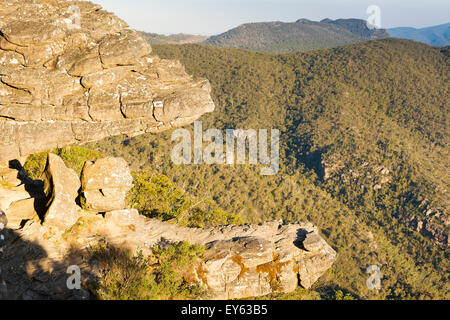 Der Balkon-Suche im Grampians National Park, Victoria, Australien Stockfoto