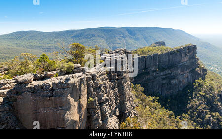 Blick von der Zinne des Halls Gap im Grampians National Park, Victoria, Australien Stockfoto