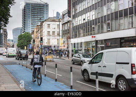 Whitechapel in London. Stockfoto