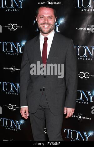 Ein Prosit auf die 2015 Tony Awards Creative Arts nominierten statt im Hudson Terrace – Ankünfte.  Mitwirkende: Joshua Bergasse Where: New York City, New York, Vereinigte Staaten, wann: 20. Mai 2015 Stockfoto