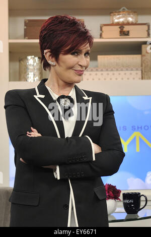 Sharon Osbourne erscheint auf CTV es The Marilyn Denis Show über Gewichtsverlust und ihre wechselnden Lebensreise mit der Atkins-Diät zu diskutieren.  Mitwirkende: Sharon Osbourne Where: Toronto, Kanada bei: 20. Mai 2015 Stockfoto