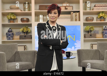 Sharon Osbourne erscheint auf CTV es The Marilyn Denis Show über Gewichtsverlust und ihre wechselnden Lebensreise mit der Atkins-Diät zu diskutieren.  Mitwirkende: Sharon Osbourne Where: Toronto, Kanada bei: 20. Mai 2015 Stockfoto