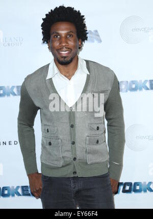 Tooken "Premiere auf LAEMMLE NoHo 7 Theater - Ankünfte mit: Nyambi Nyambi wo: Los Angeles, California, Vereinigte Staaten von Amerika bei: 20. Mai 2015 Stockfoto