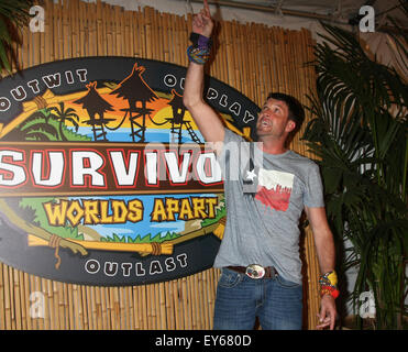 CBS "Survivor: Worlds Apart" Saisonfinale statt auf CBS Studios Radford Featuring: Mike Holloway Where: Studio City, Kalifornien, USA bei: 20. Mai 2015 Stockfoto