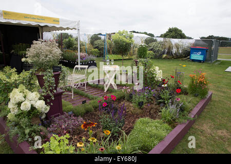 Knutsford, UK. 22. Juli 2015. Blumenschmuck im RHS Flower Show Tatton Park. Bildnachweis: Keith Larby/Alamy Live-Nachrichten Stockfoto