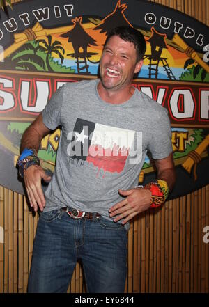 CBS "Survivor: Worlds Apart" Saisonfinale statt auf CBS Studios Radford Featuring: Mike Holloway Where: Studio City, Kalifornien, USA bei: 20. Mai 2015 Stockfoto