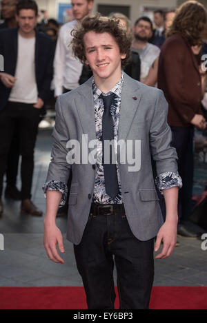 San Andreas Weltpremiere statt im Odeon Leicester Square - Ankünfte.  Mitwirkende: Art Parkinson wo: London, Vereinigtes Königreich bei: 21. Mai 2015 Stockfoto