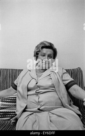 Deutsche plant Doris Verhoeven Kiesow, Deutschland 1960er Jahre. Die