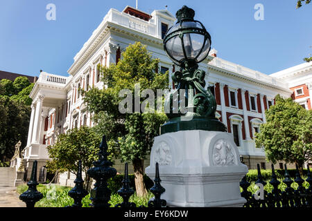 Kapstadt Südafrika,Stadtzentrum,Zentrum,Garten des Unternehmens,Government Avenue,Houses of Parliament,Gebäude,SAfri150309061 Stockfoto