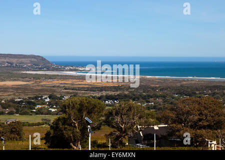 Blick über Noordhoek Strand Südafrika Stockfoto