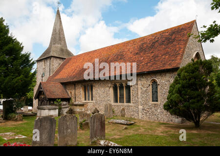 Str. Marys Kirche betrachten, Kent. Stockfoto