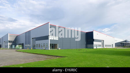 große industrielle Lager in den Niederlanden Stockfoto