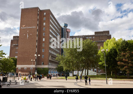 Aston University in Birmingham UK Hauptgebäude Stockfoto