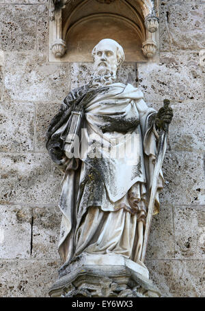 Saint Paul, Basilika Mariä Himmelfahrt der Jungfrau Maria in Marija Bistrica, Kroatien, am 26. Oktober 2013 Stockfoto