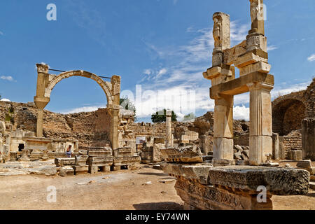 Bleibt bei der antiken Stadt Ephesus in der Nähe von Selcuk, Kusadasi, Türkei. Stockfoto