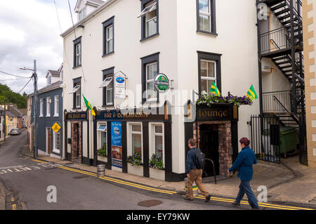 Die Flotte Inn Seafood Restaurant Grill, Killybegs, County Donegal, Irland Stockfoto