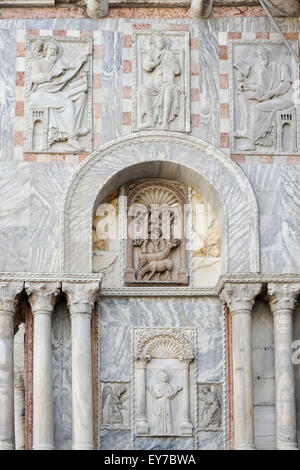 Teilansicht des Saint Marks Basilika Venedig Stockfoto