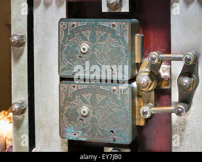 Tresor auf dem Display in der Federal Hall National Memorial, NYC Stockfoto