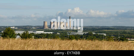 Fiddlers Ferry Kraftwerk in Cheshire UK Stockfoto