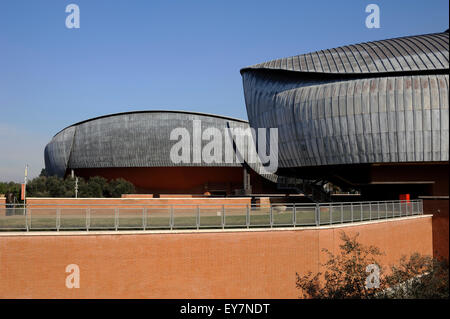 Italien, Rom, Auditorium Parco della Musica, Architekt Renzo Piano Stockfoto