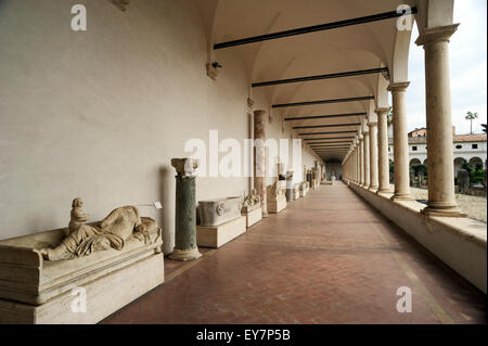 Italien, Rom, Terme di Diocleziano, Museo Nazionale Romano, römisches Nationalmuseum, Michelangelos Kreuzgang, Santa Maria degli Angeli Stockfoto