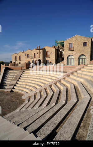 Italien, Basilicata, Aliano, Amphitheater Stockfoto