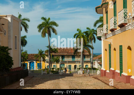 Plaza Major, Trinidad, Kuba Stockfoto