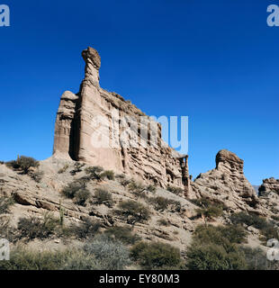 Farbige Felsen in der Nähe von Tupiza, Bolivien Stockfoto