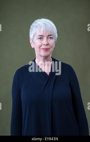 Schriftsteller Nicola White, erscheinen auf dem Edinburgh International Book Festival. Stockfoto