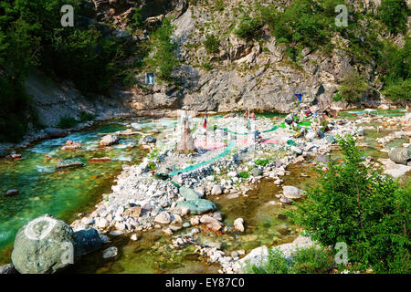 Rugova Tal Kosovo Stockfoto