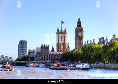 Westminster-Palast, London, England, Vereinigtes Königreich Stockfoto