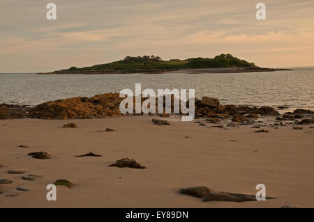 Sonnenuntergang über Ardwall Isle von Carrick Stockfoto