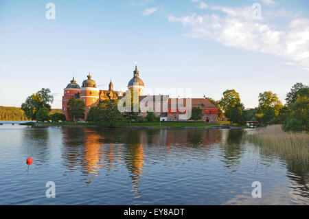 Das Schloss Gripsholm in der Nähe von See Mälaren in der Stadt Mariefred in Södermanland Provinz im Süden Mittelschweden Stockfoto