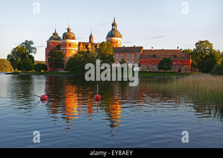 Das Schloss Gripsholm in der Nähe von See Mälaren in der Stadt Mariefred in Södermanland Provinz im Süden Mittelschweden Stockfoto