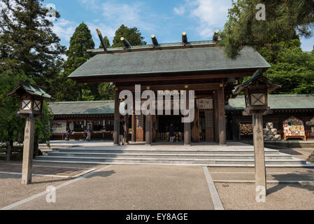 Imizu Schrein in Kojo Park, Takaoka, Japan Stockfoto