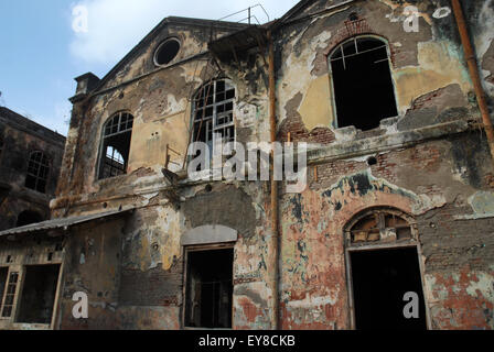 Mukesh Mühle verwendet als Standort für Filmemacher und Fotografen, Colaba, Mumbai, Maharashtra, Indien. Stockfoto