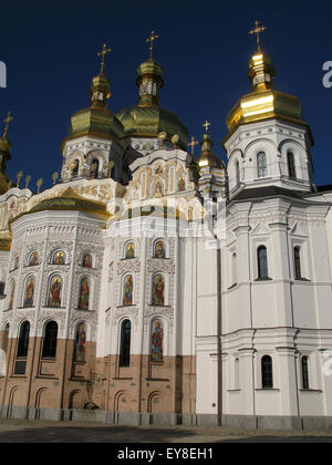 Der Haupttempel der Kiewer Höhlenkloster Lawra - Himmelfahrts-Kathedrale (Kirche von Great Cave) Stockfoto